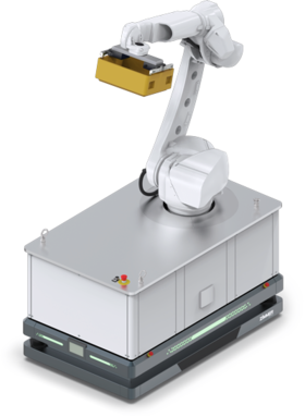 AMR with robot module